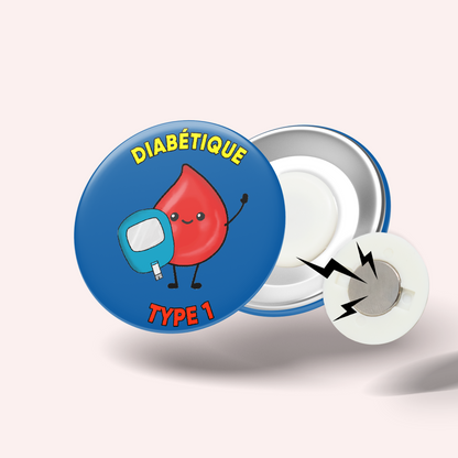 Badge Diabète Goutte DT1