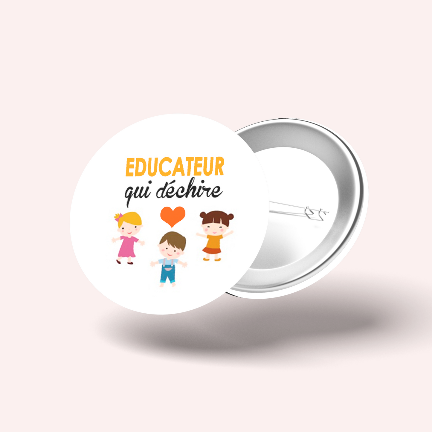 Badge Éducateur qui déchire 006