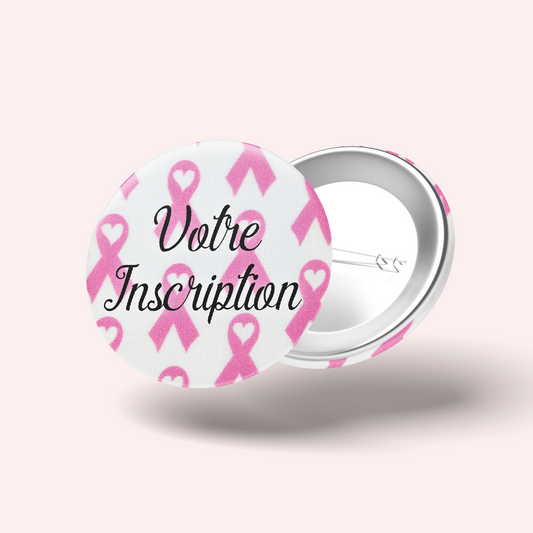 Pink Ribbons Badge