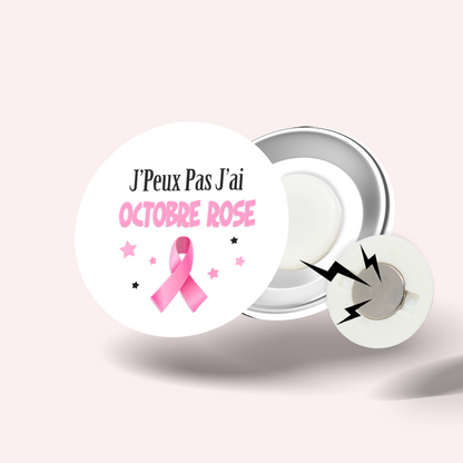 Badge Octobre rose 004