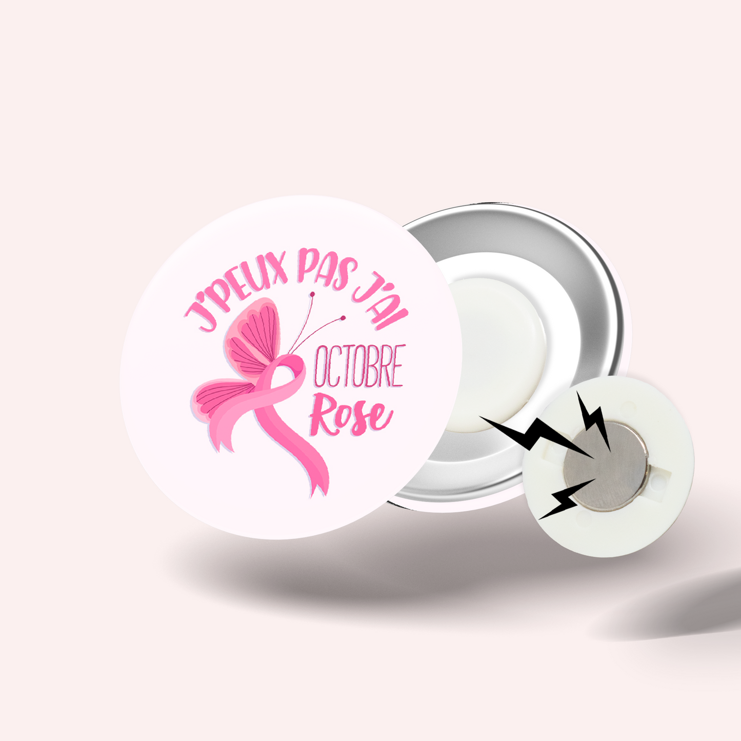 Badge Octobre rose 005