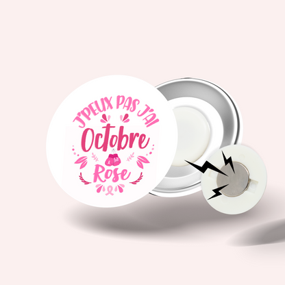 Badge Octobre rose 009