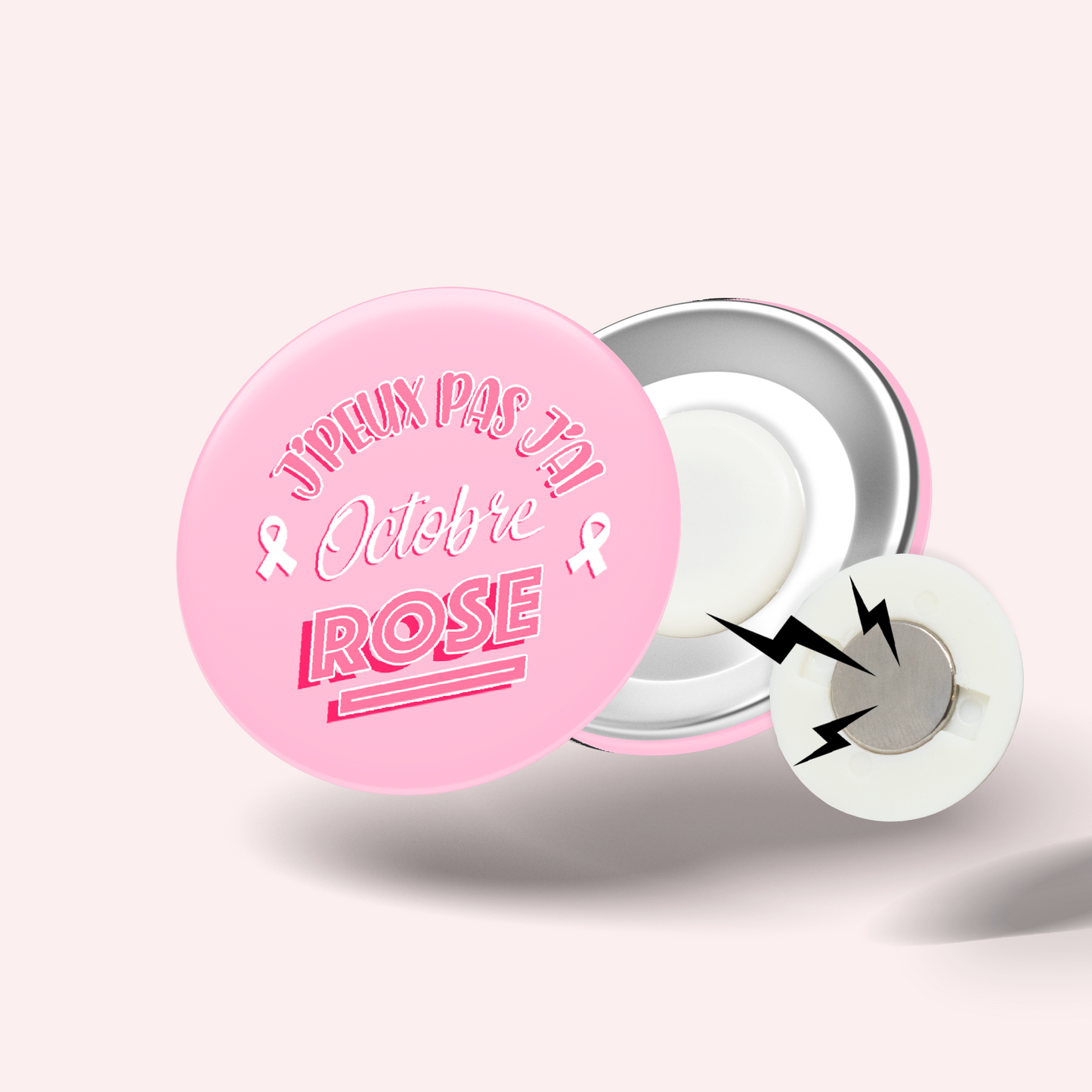 Badge Octobre rose 012