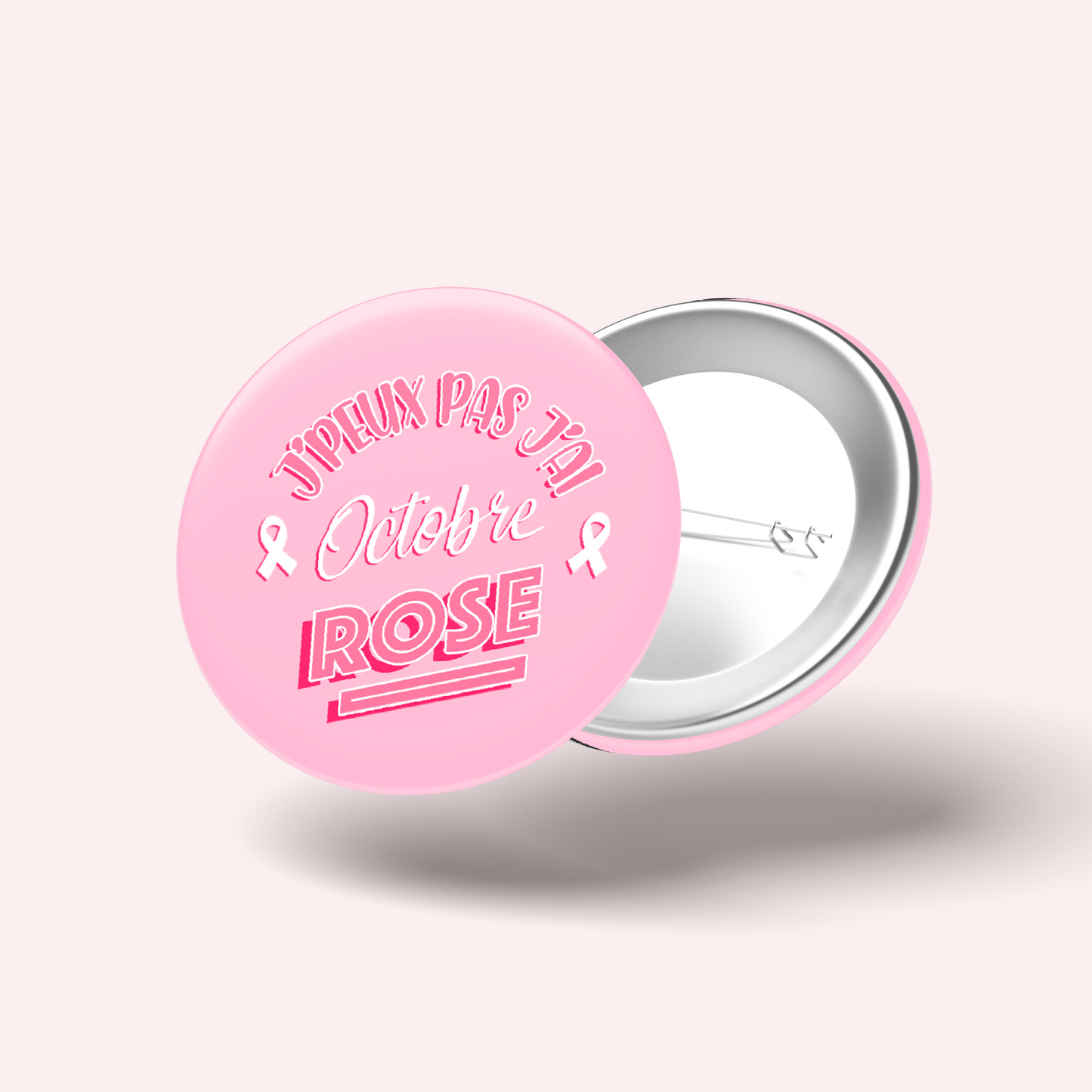 Badge Octobre rose 012