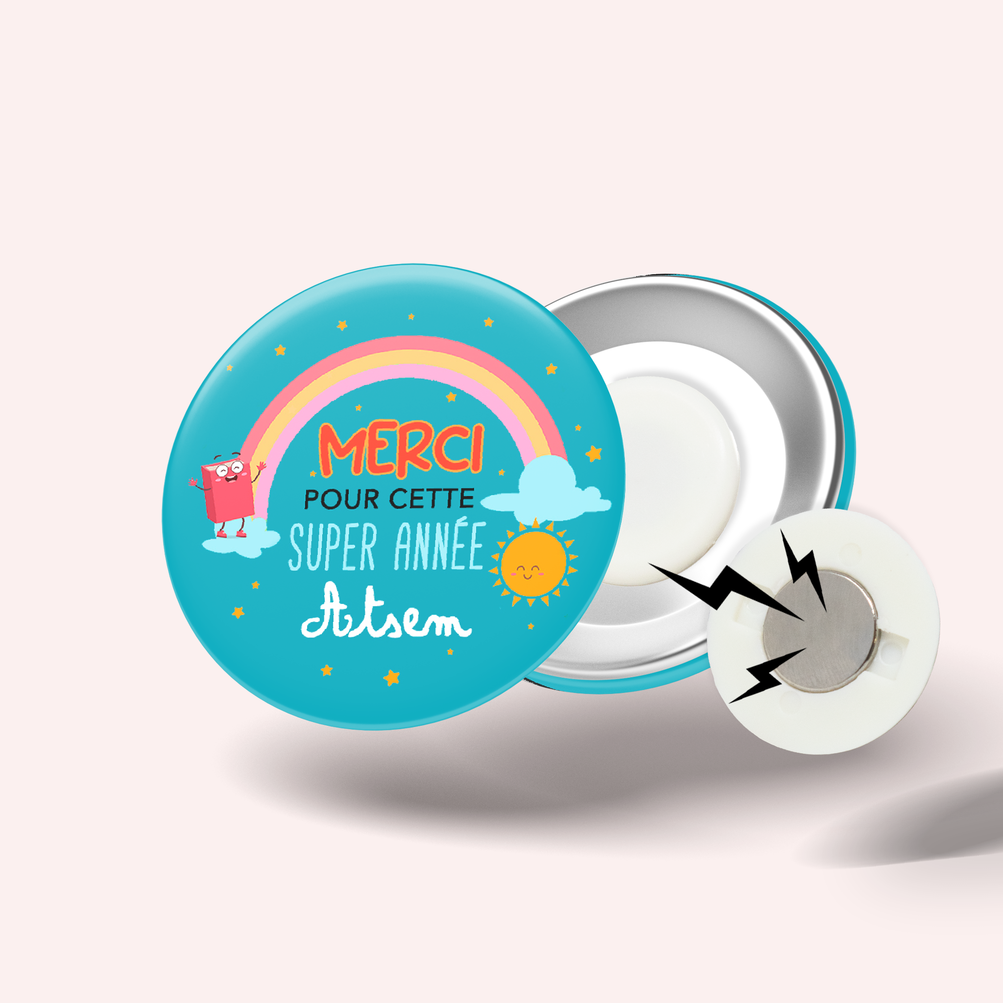 Badge Super ATSEM 005 – Et Hop dans la Poche