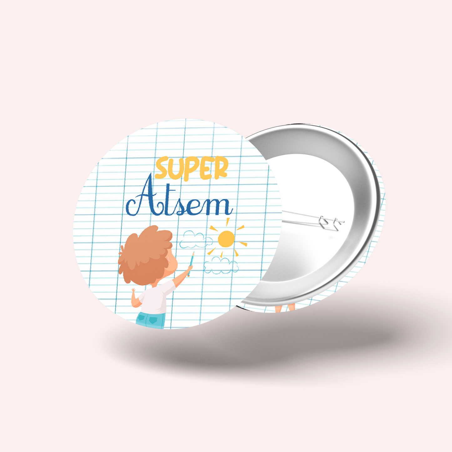 Badge Super ATSEM 008