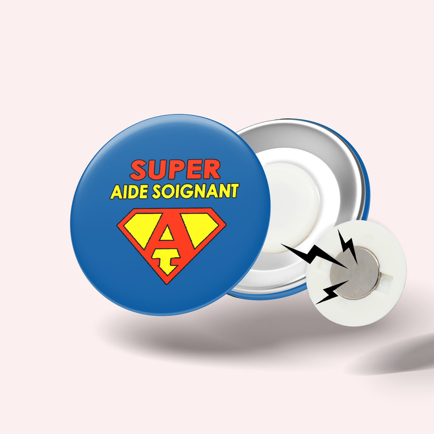 Badge Super aide-soignant 003