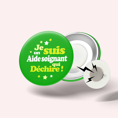 Badge Super aide-soignant 004