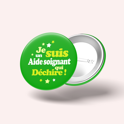 Badge Super aide-soignant 004