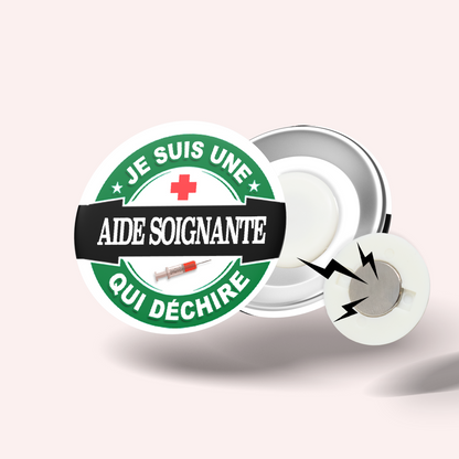 Badge Super aide-soignante 012