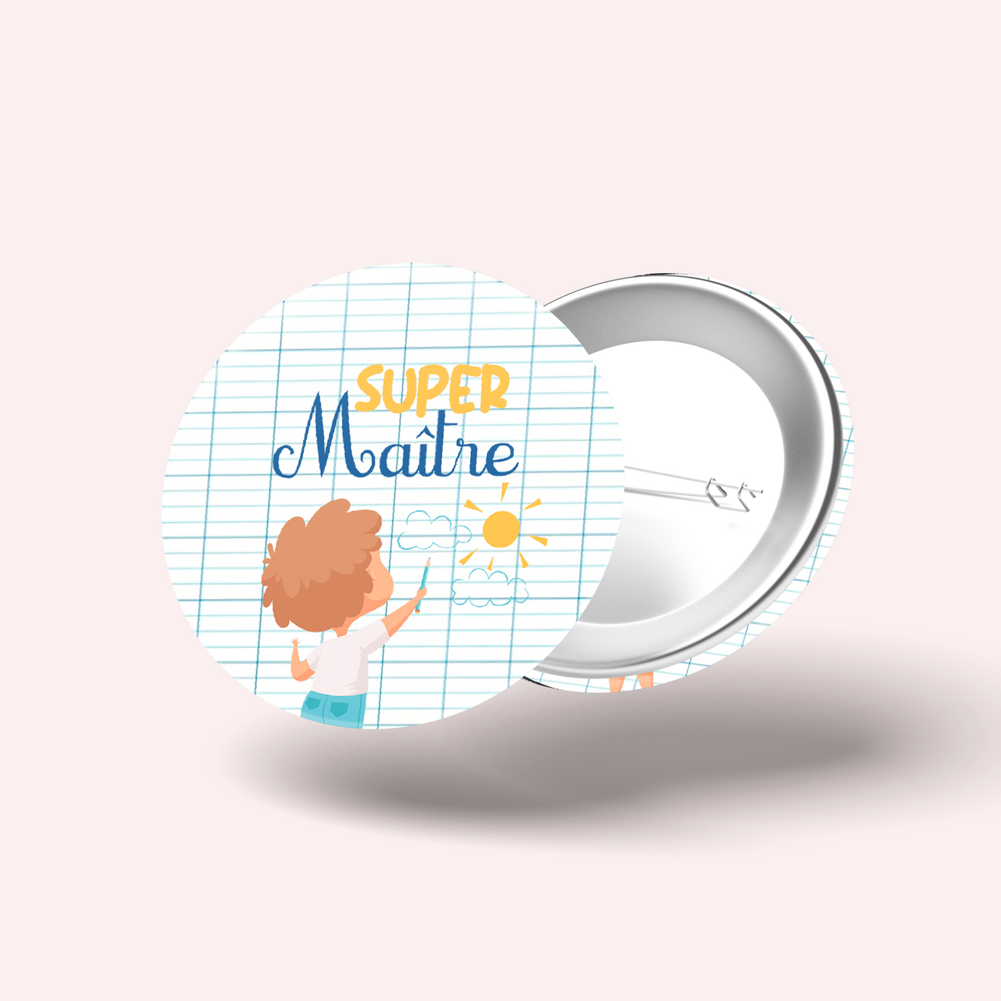 Badge Super maître 008