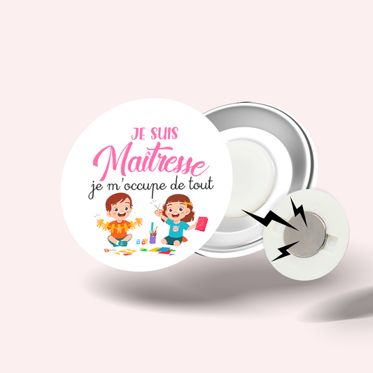 Badge Super maîtresse 001