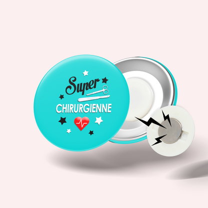 Badge Super métier 006 Chirurgienne