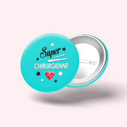 Badge Super métier 006 Chirurgienne