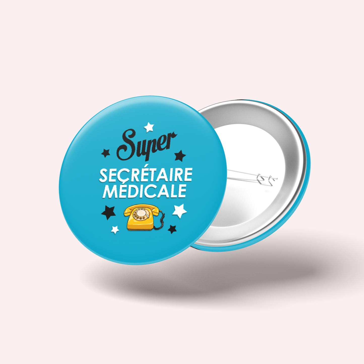 Badge Super métier 010 Secrétaire Médicale