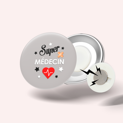 Badge Super métier 011 Médecin