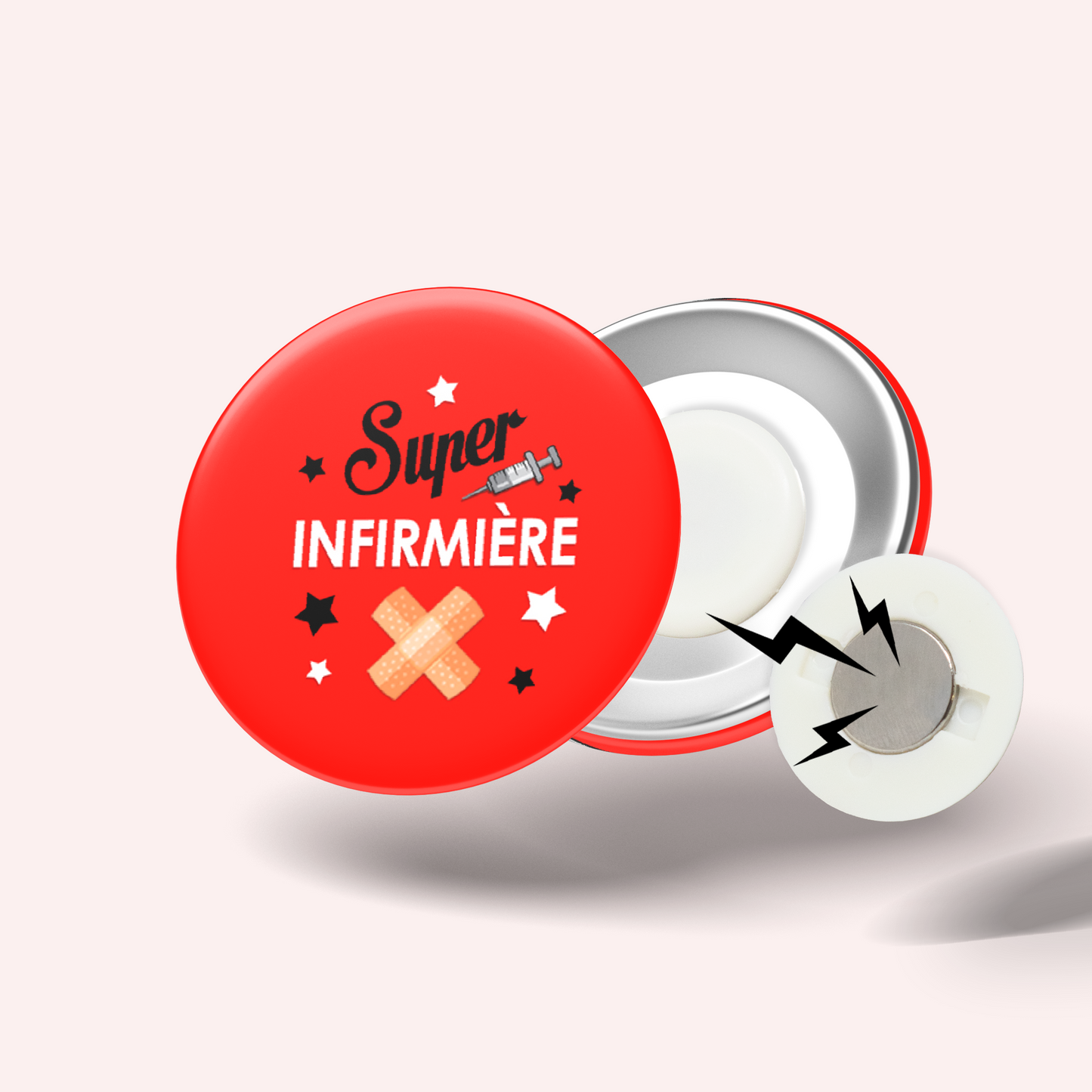 Badge Super métier 012 Infirmière