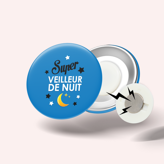 Badge Super métier 030 Veilleur de nuit