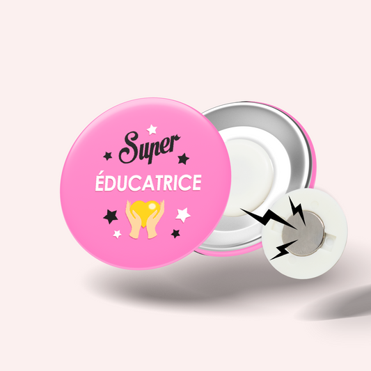 Badge Super métier 034 Éducatrice