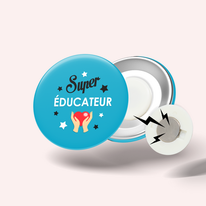 Badge Super métier 035 Éducateur