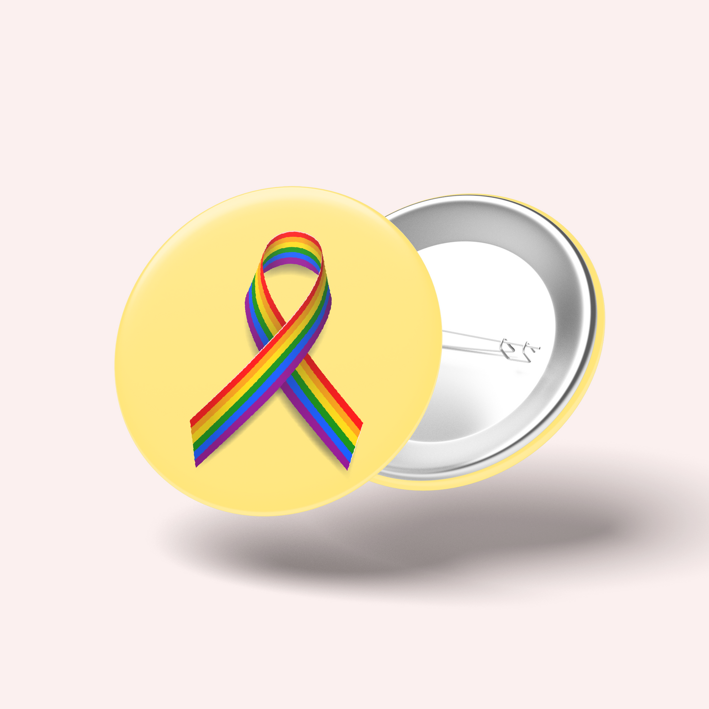 Badge Ruban Arc en Ciel (LGBT)