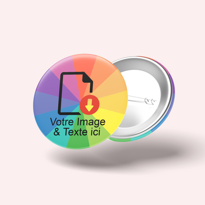 Badge personnalisé avec votre Image