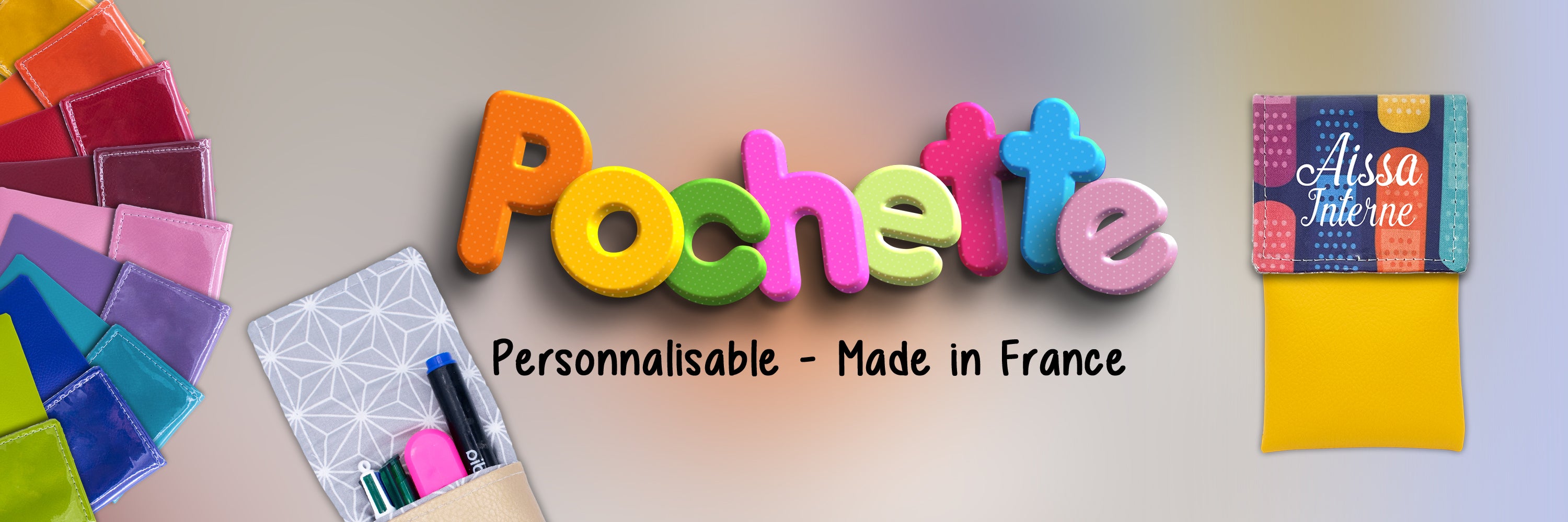 Pochette stylo infirmiere online personnalisé