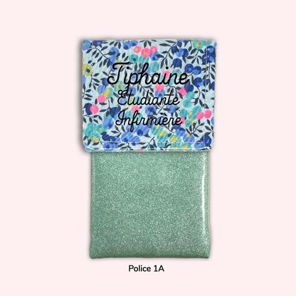 Pochette aimantée Liberty Wiltshire Myrtille