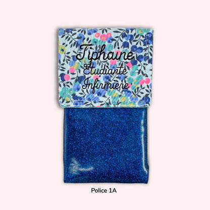 Pochette aimantée Liberty Wiltshire Myrtille