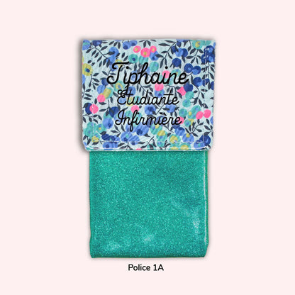 Pochette aimantée Liberty Wiltshire Myrtille