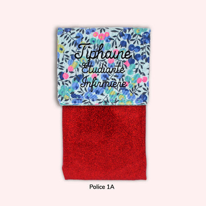 Pochette aimantée Liberty Wiltshire Myrtille