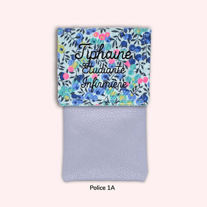 Pochette aimantée Liberty Wiltshire Myrtille