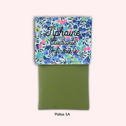 Pochette aimantée Liberty Wiltshire Myrtille