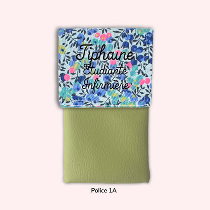 Pochette aimantée Liberty Wiltshire Myrtille