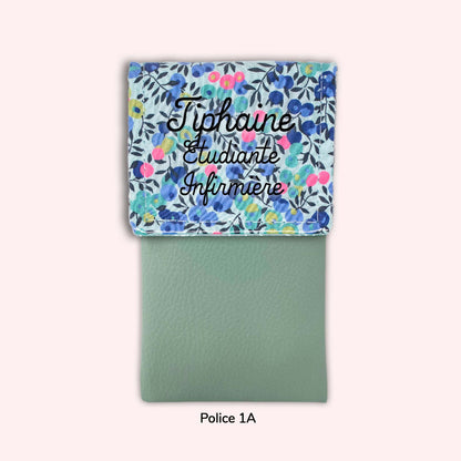 Pochette aimantée Liberty Wiltshire Myrtille