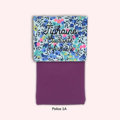 Pochette aimantée Liberty Wiltshire Myrtille