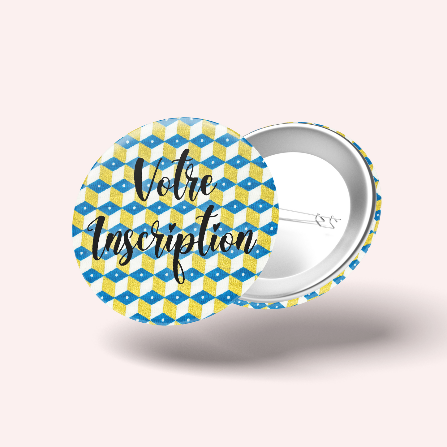 Badge Illusion Dorée