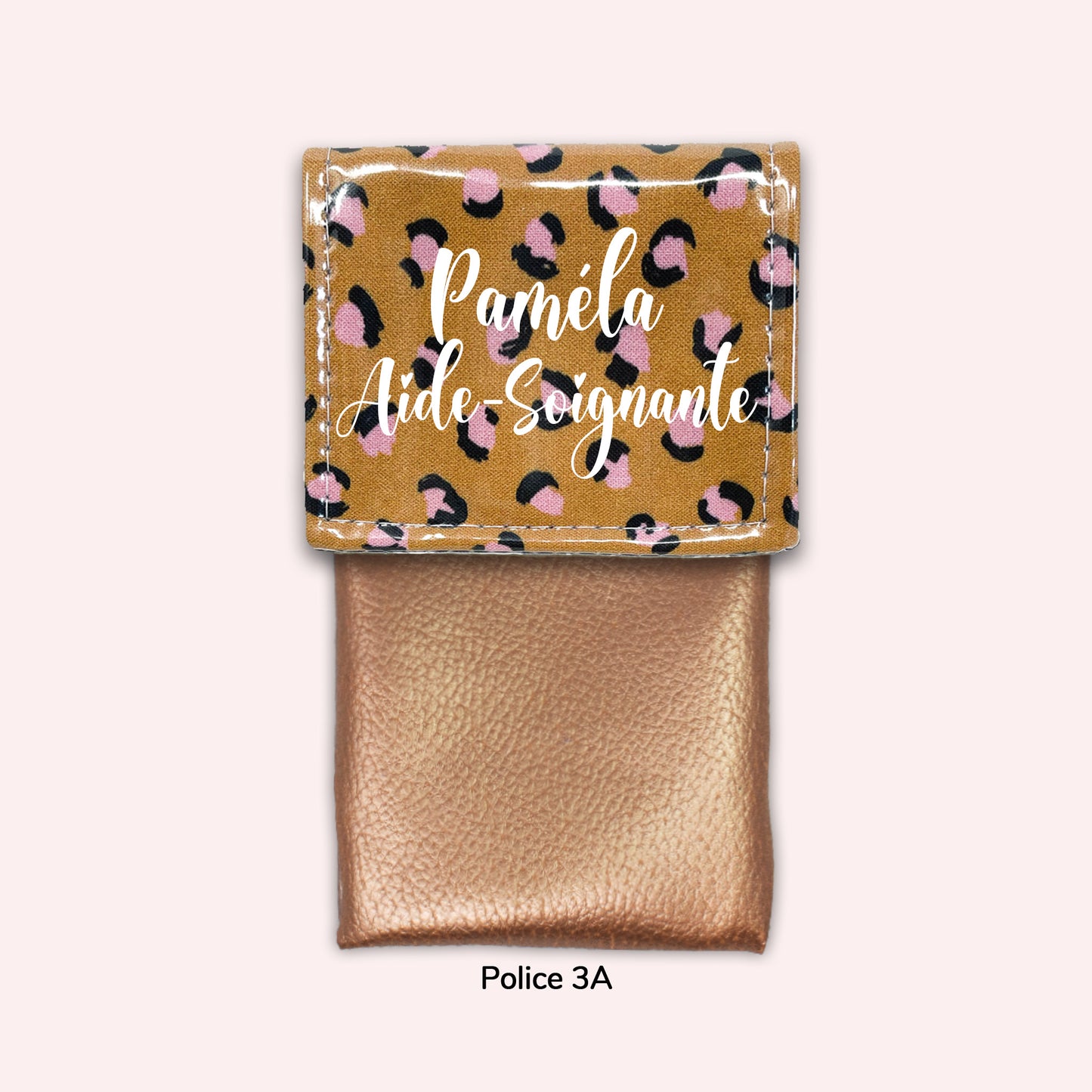 Leopard Caramel Magnetic Pouch