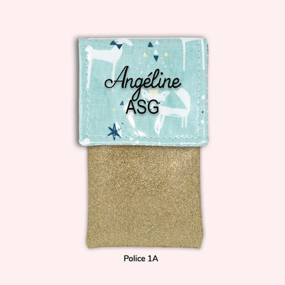 Pochette aimantée Givre Polaire