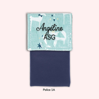 Pochette aimantée Givre Polaire