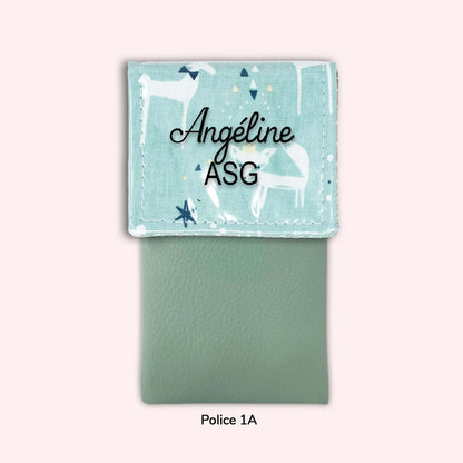 Pochette aimantée Givre Polaire