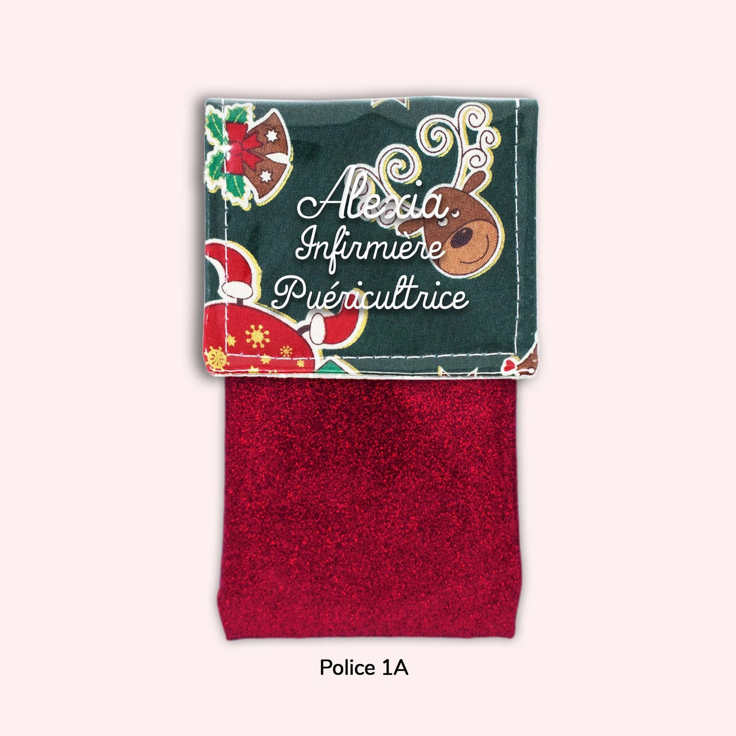 Pochette aimantée Renne étoilé