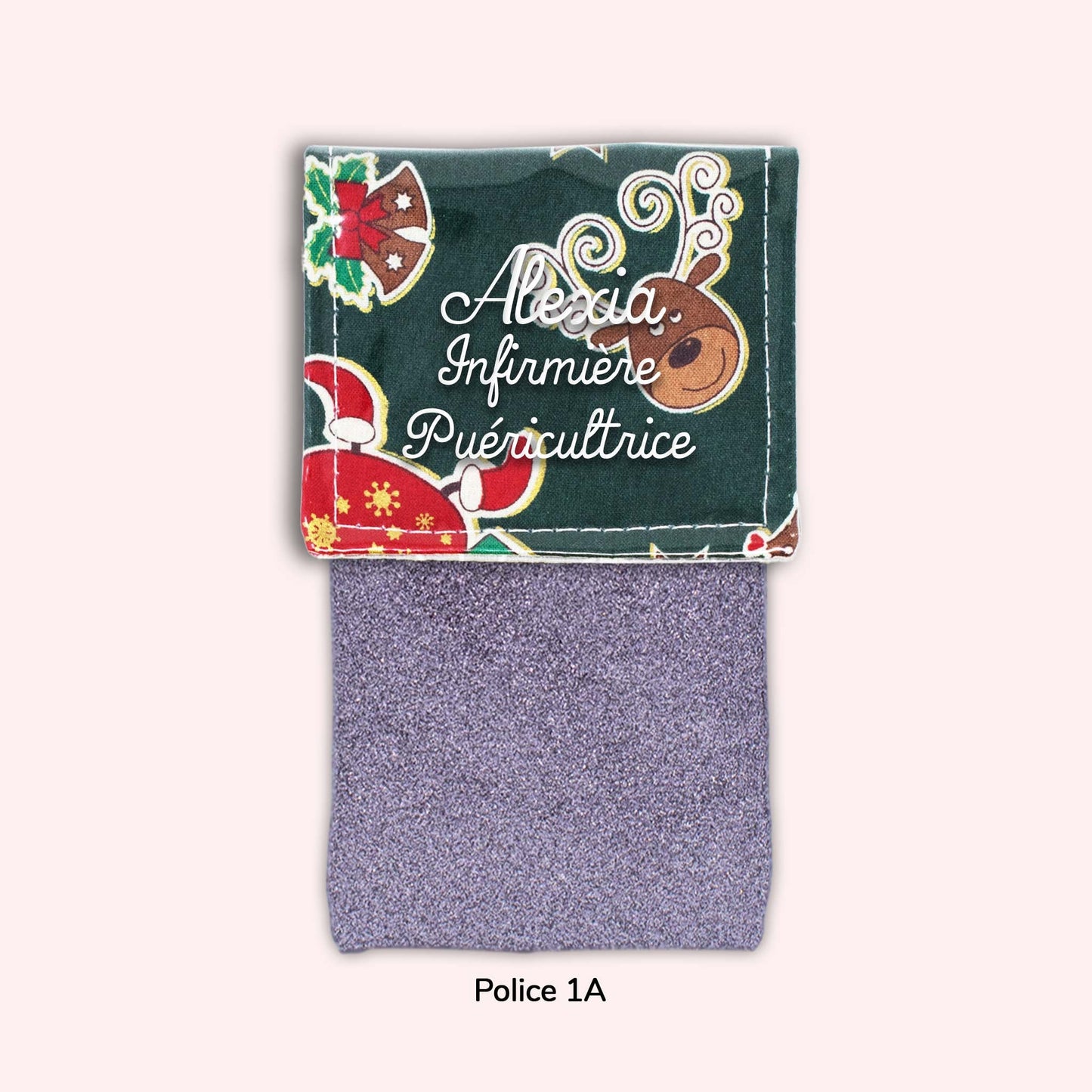 Pochette aimantée Renne étoilé