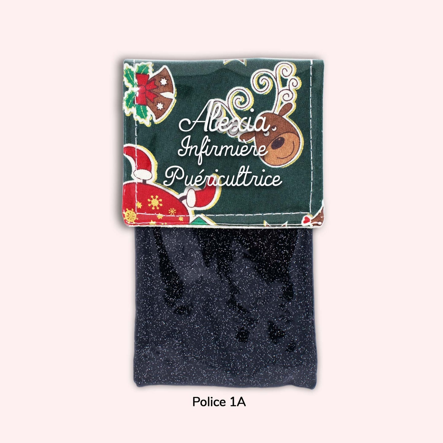 Pochette aimantée Renne étoilé