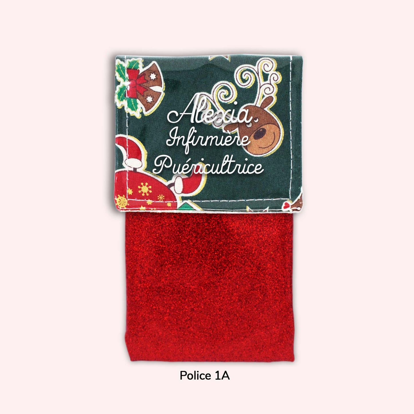 Pochette aimantée Renne étoilé