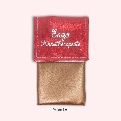 Pochette aimantée Rouge éclat