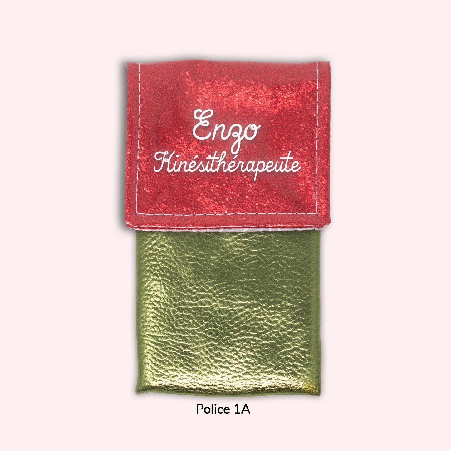 Pochette aimantée Rouge éclat