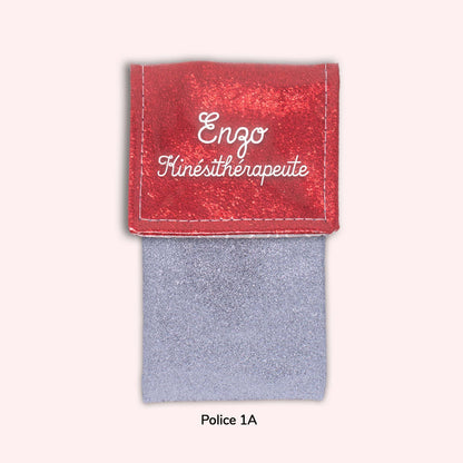 Pochette aimantée Rouge éclat