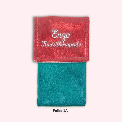 Pochette aimantée Rouge éclat