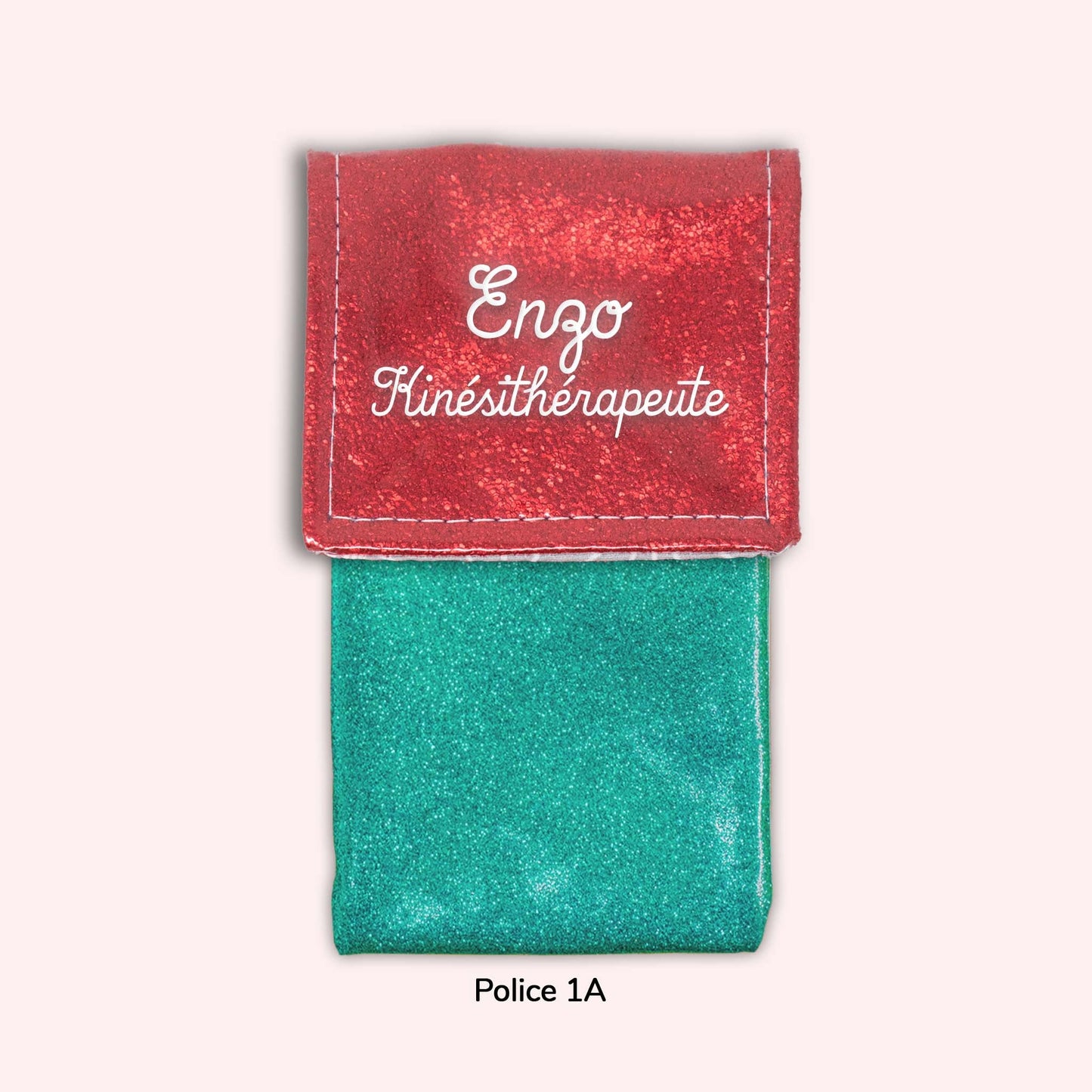 Pochette aimantée Rouge éclat